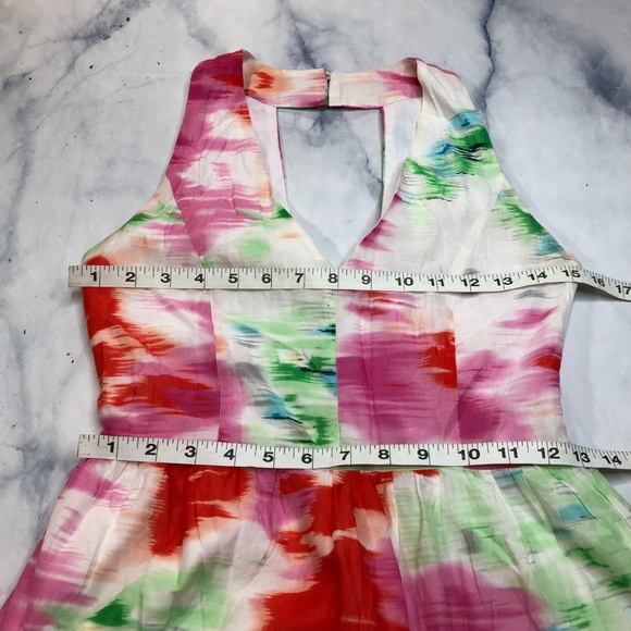 MM Couture by Miss Me Watercolor Floral Maxi Dress - Picture 8 of 8